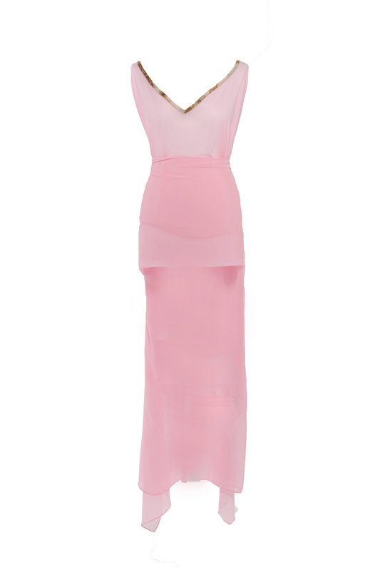 La Mare kaftan in Pink