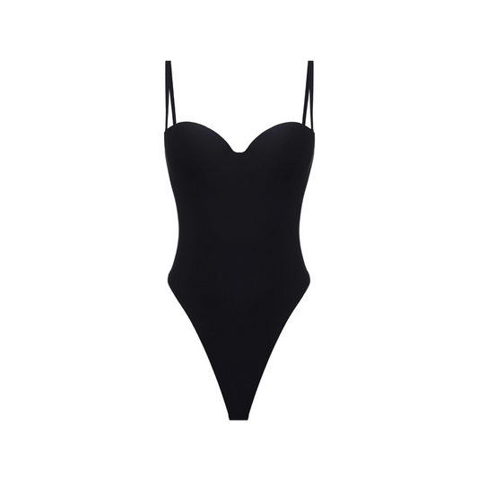 Victoria forming black string bodysuit: Shape Your Confidence with Style