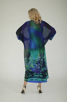 Water lilies Kimono, Water lilies Kimono marli, Water lilies Kimono marli dress, Water lilies Kimono marli dresses, MARLI Dresses Monaco London, Marli Dresses, dresses, dress monaco, monaco, marli monaco, marli dresses monaco