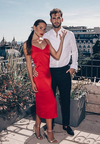 Scarlet Red, Scarlet Red marli, Scarlet Red marli dress, Scarlet Red dress, Scarlet Red marli dresses, MARLI Dresses Monaco London, Marli Dresses, dresses, dress monaco, monaco, marli monaco, marli dresses monaco