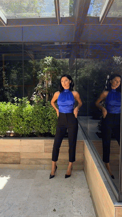 Electric Lily Backless top
