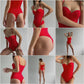 Victoria forming red string bodysuit: Shape Your Confidence with Style