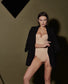 Victoria forming beige string bodysuit: Shape Your Confidence with Style