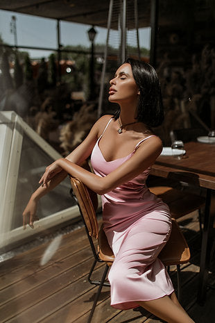 dusty rose, marli dusty rose, marli dusty rose, MARLI Dresses Monaco London, Marli Dresses, dresses, dress monaco, monaco, marli monaco, marli dresses monaco